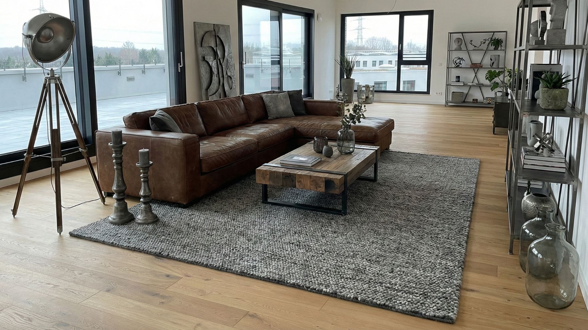 Urban House – Wohnbereich mit Tageslicht